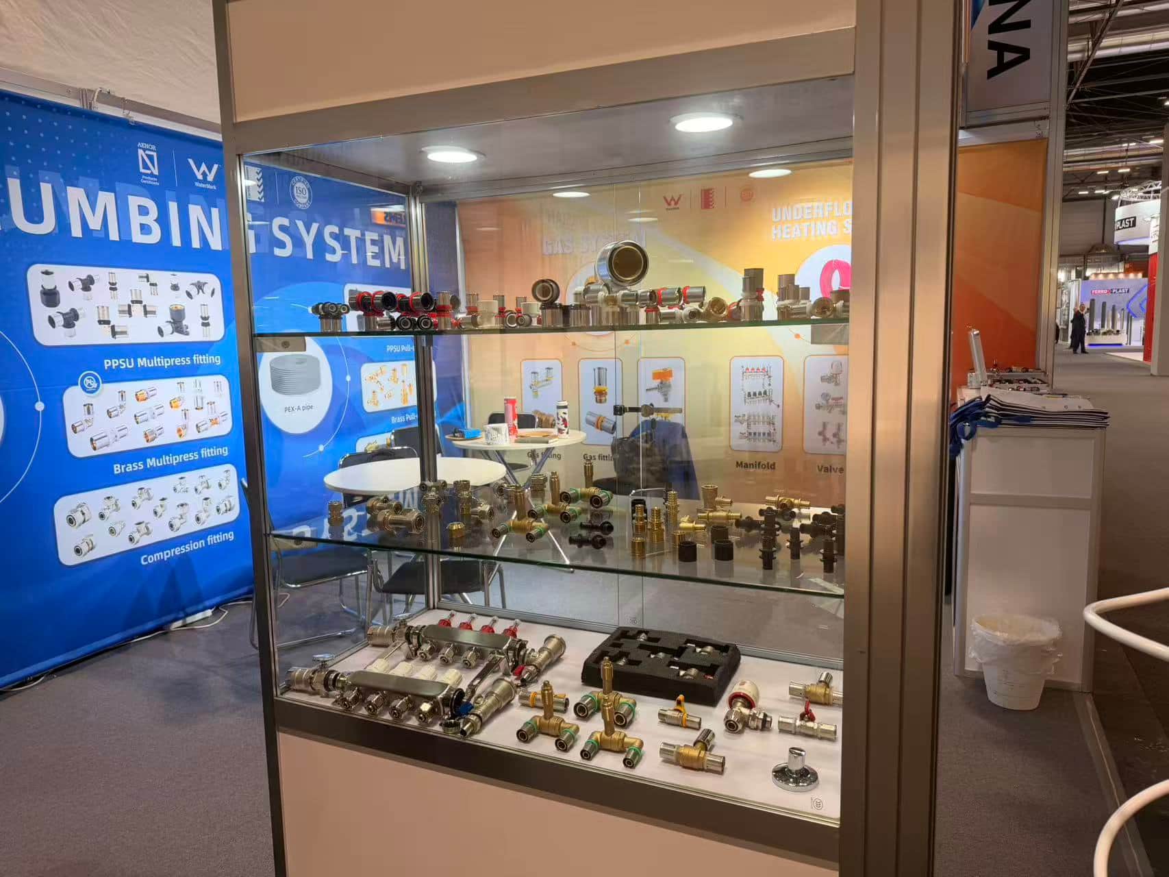 TOP AQUA brilla en CR España presentando accesorios PPSU con certificación AENOR